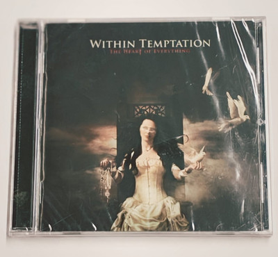 WITHIN TEMPTATION- THE HEART OF EVERYTHING- 2007 MEXICAN CD, SEALED METAL