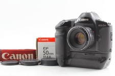 N MINT w/Cap Canon EOS-1N HS 35mm Film Camera EF 50mm f1.8 II Lens From JAPAN