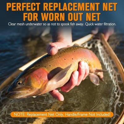 alternatives to fishing nets QualyQualy Foldable Net, Landing Fishing Pier Nets, Drop Net for Pulling Up Fish with Rope, Portable Bridge Fishing Net for Minnows, Crawfish, Shrimp, Top Dia. 31.5" : Sports & etc The rubber mesh is portable and ultra Rubber Fishing Net Replacement Netting