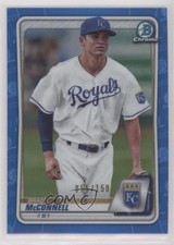 2020 Bowman Chrome Prospects Blue Refractor 55/150 Brady McConnell #BCP-54 8d4