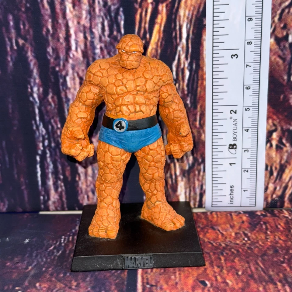 Eaglemoss 2005 Marvel The Thing Die-Cast Estatua Coleccionable SU/557 Fantastic 4 Foto 2 de 4