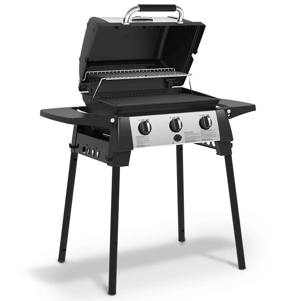 Grelha portátil Broil King Porta-Chef 320 3 queimadores, 24 polegadas, propano - Imagem 2 de 4