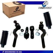 6 Pc New Steering Kit for Toyota Tacoma 1995-2004 Inner & Outer Tie Rod Ends