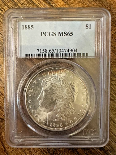 1885 Morgan Silver Dollar PCGS MS-65 10474904 $1 Coin
