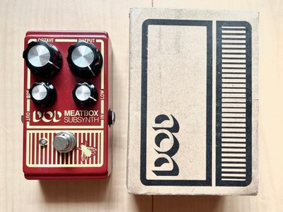 DOD MEATBOX SUBSYNTH Bass synthesizer effects pedal