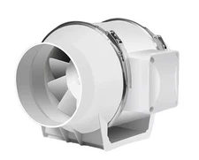 NEW 5in High Power Quiet Inline Duct Fan Pressurized Ventilation Exhaust System