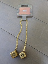 Disney Star Wars Galaxy's Edge Han Solo Dados de Oro Halcón Milenario Dije de la Suerte
