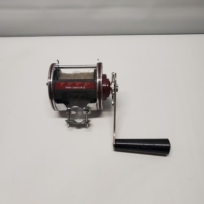 Penn Reels 113-HLW Senator II. 4/0 Special High Speed Wide Reel Burgundy USA