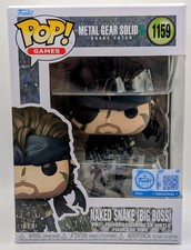 Funko Pop! Naked Snake Big Boss #1159 Exclusive Vinyl Figure + Free Protector