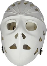 Mylec Adult Street Hockey Goalie Mask - High-Impact - Large, White 