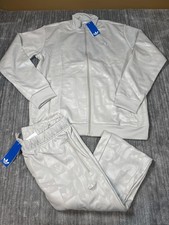 Adidas Originals Track Suit Mens Large Bliss Monogram Trefoil Set JY2980 JY2976