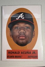 2021 Topps Archives - 1963 Topps Peel-Offs Ronald Acuña Jr. #69PO-9 Atlanta