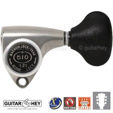 NEW Gotoh SGV510Z-EL5 MGT L3 R3 LOCKING Tuners Set 3x3 - ANTIQUE X-FINISH NICKEL