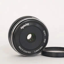 Opteka 28mm f/2.8 Lens for Olympus/Panasonic MFT Mount With Tiffen Filter