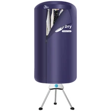 Fast Portable Electric Dryer,1000W Compact Clothes Dryer for Travel,RV,Apartment