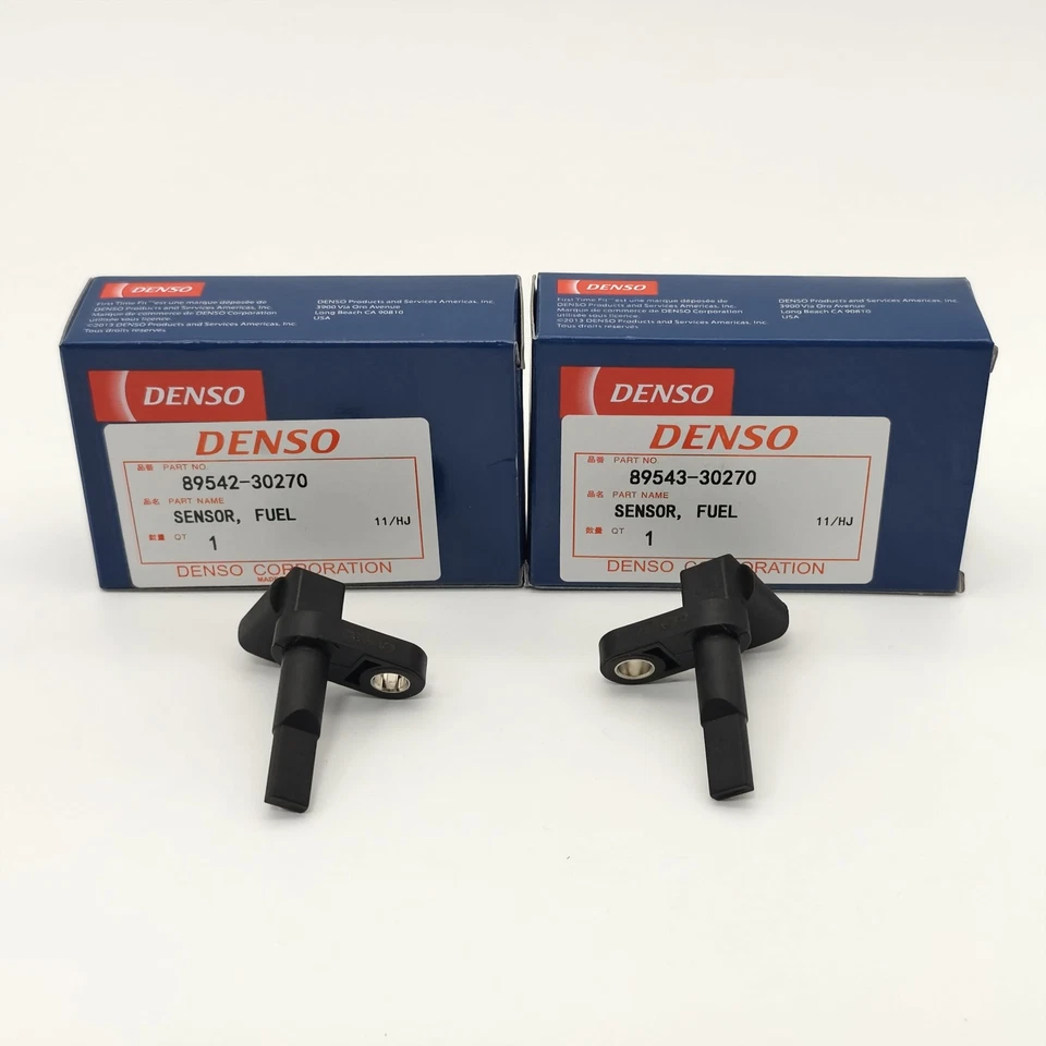2Pcs Denso Front LH & RH ABS Wheel Speed Sensor for 2007-13 Lexus IS250 Only AWD Foto 2 de 4