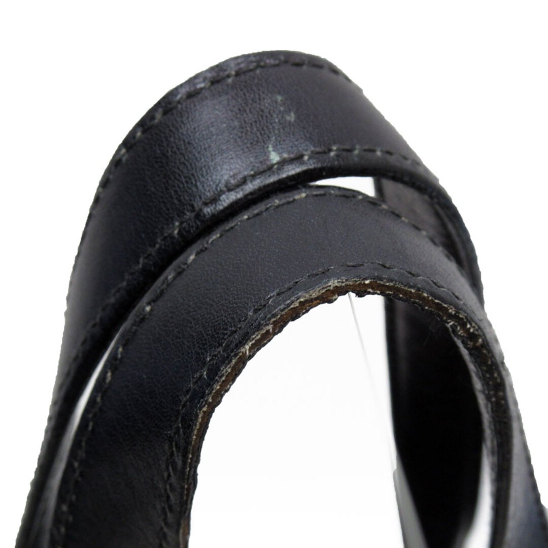 GUCCI GG Canvas Shoulder Bag Black Unisex Used, 13.5x19cm, Free Shipping thumbnail 3