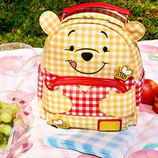 Winnie the Pooh Gingham (Disney) Cosplay Mini Backpack by Loungefly
