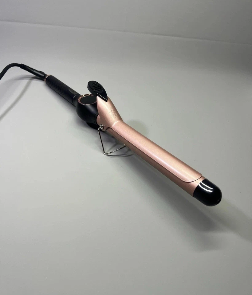 Lockenstab Zange 25 mm Lockenwickler großer extra langer Schaft mit Digitalanzeige