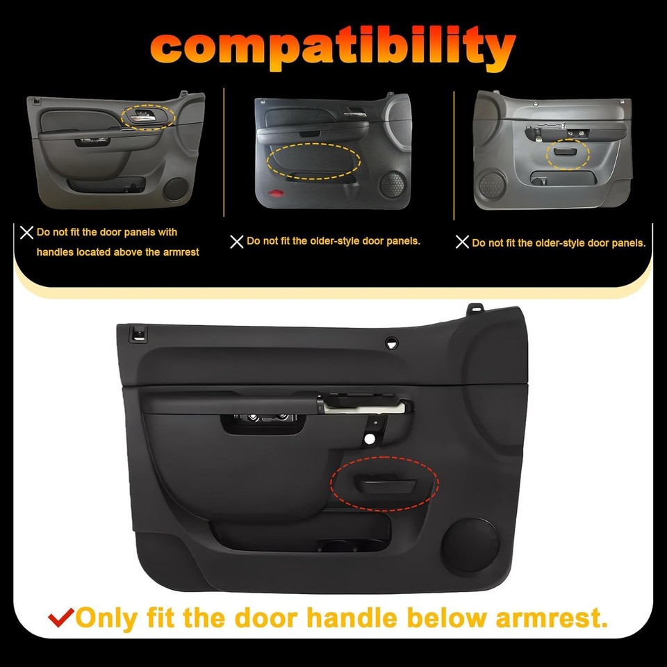 22818466 Front Left Driver Side Armrest Repair Kit Fit for Chevy ...
