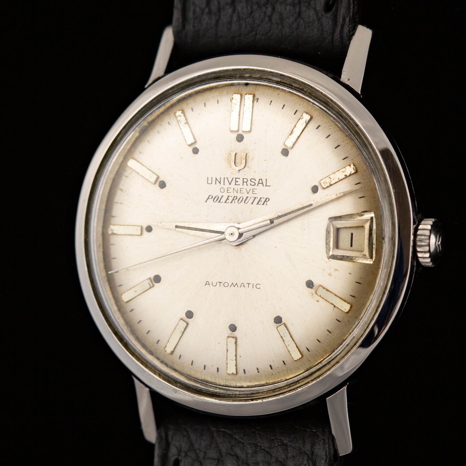 Universal Geneve Polerouter Date Automatic Microt… - image 5