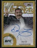 2024 Topps Finest UFC Intimidators Don Frye #IA-DFE Gold Refractor Auto 09/50