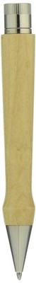Caran d'Ache e+m Arrow Oil Ballpoint Pen Maple Nickel E+M-6211-40