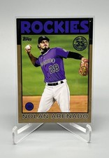 2021 Topps Nolan Arenado 35th Anniversary Gold 1/1 Colorado Rockies #86B-57