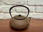 Yotobuki Japanese Cast Iron Teapot-Made in Japan, Vintage San Francisco Sticker