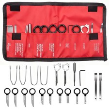 20 PCS Universal Car Stereo CD Player Radio Removal Key Tool Kit O050