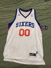 Spencer Hawes 76ers Autographed Jersey L