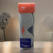 Manta Sleep Mask 100 Light Blocking Eye Mask Zero Pressure Gray