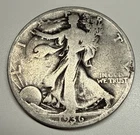 1936 S WALKING LIBERTY 90% SILVER HALF DOLLAR US MINT COIN ER27