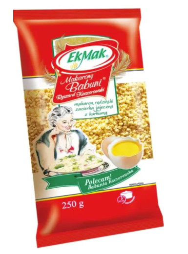 Eko Mak Makarony Babuni purée d'oeufs 250g