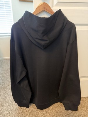 トップス DOLCE&GABBANA Black Oversized Hoodie NEW* Dolce & Gabbana Men's Oversized Hoodie Black Size Size S (Tag