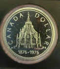 1976 Canada Silver 1 Dollar Parliament Silver Proof Like + Box COMBINED SHIPPING