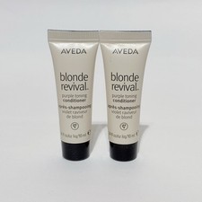 2 x AVEDA Blonde Revival Purple Toning Shampoo  Total 1.36oz/20ml Mini Size NEW