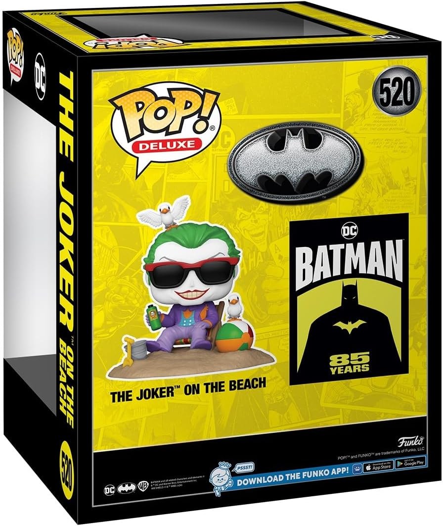 Funko Pop DLX 520 Batman 85th Anniversary the Joker on the