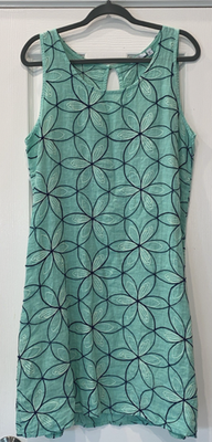 chinese dress ladies Palm Damask Flutter Cap Sleeve Dress main image 1