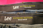 2 PAIR USED - Lee Men's Extreme Motion Regular Boot Jean 42x32 — photo 2