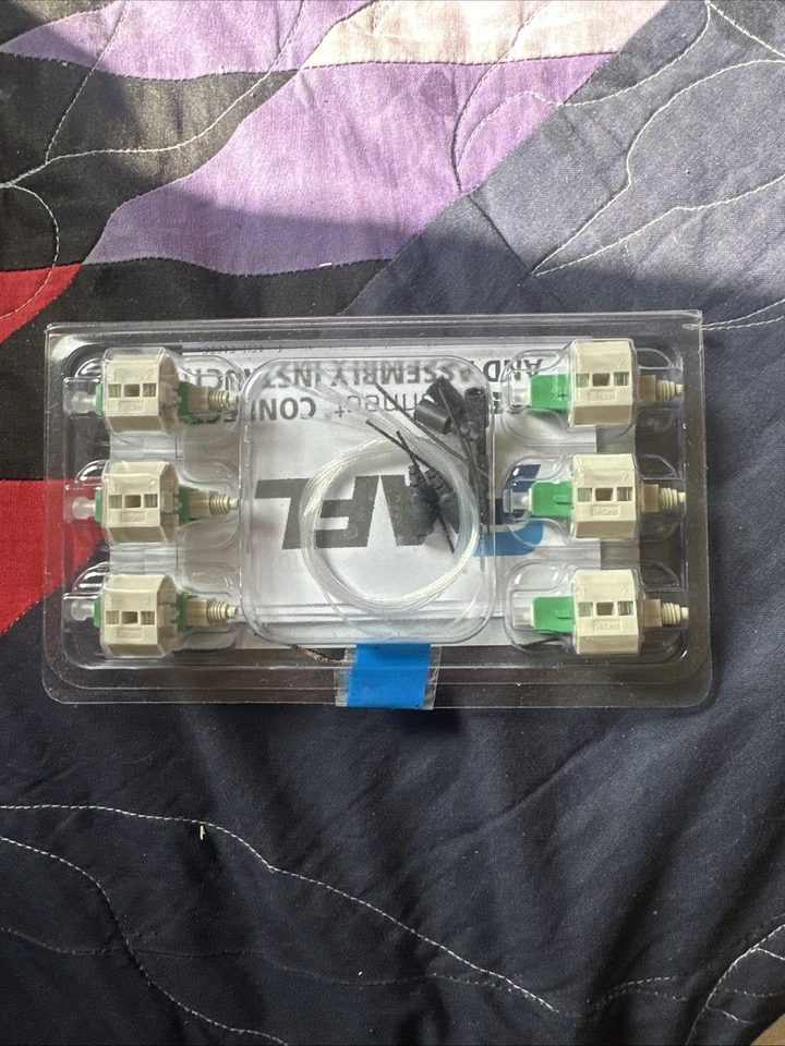 Conectores de fibra óptica monomodo AFL FAST-SC-SMAU FastConnect SC APC Foto 2 de 4