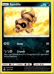 Sandile 83/149 Sun & Moon Base Set Common
