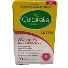 Culturelle Probiotic Women’s Digestive Immune and Vaginal Health Capsules