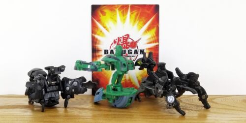 BAKUGAN "Baku Sky Raiders" Darkus MAGMAFURY (SKYTRUSS+JAAKOR+ORBEUM) SM/SEGA HTF - Picture 9 of 11