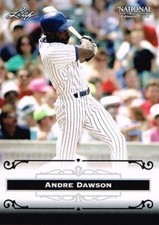 ANDRE DAWSON Chicago Cubs Baseball 2012 Leaf National PROMOTIONAL Card