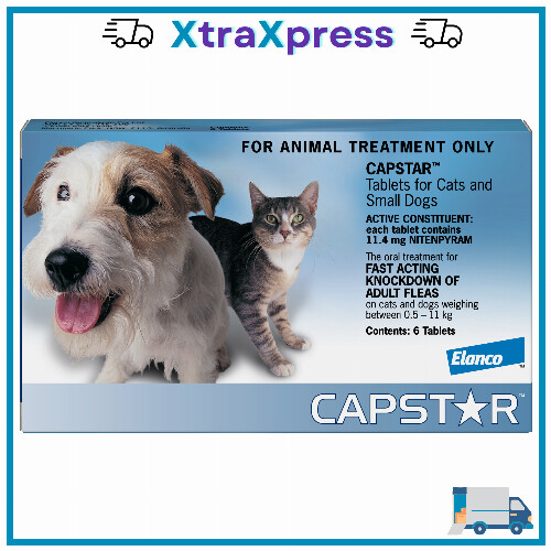 Capstar Flea Treatment Small Dogs and Cats 0.5 to 11kg NEW STOCK - Picture 13 of 26