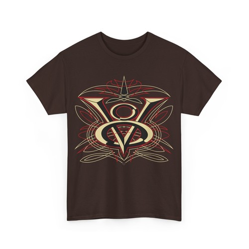 V8 logo with Pinstriping Gildan 5000 Unisex Heavy Cotton Tee - Picture 40 of 85