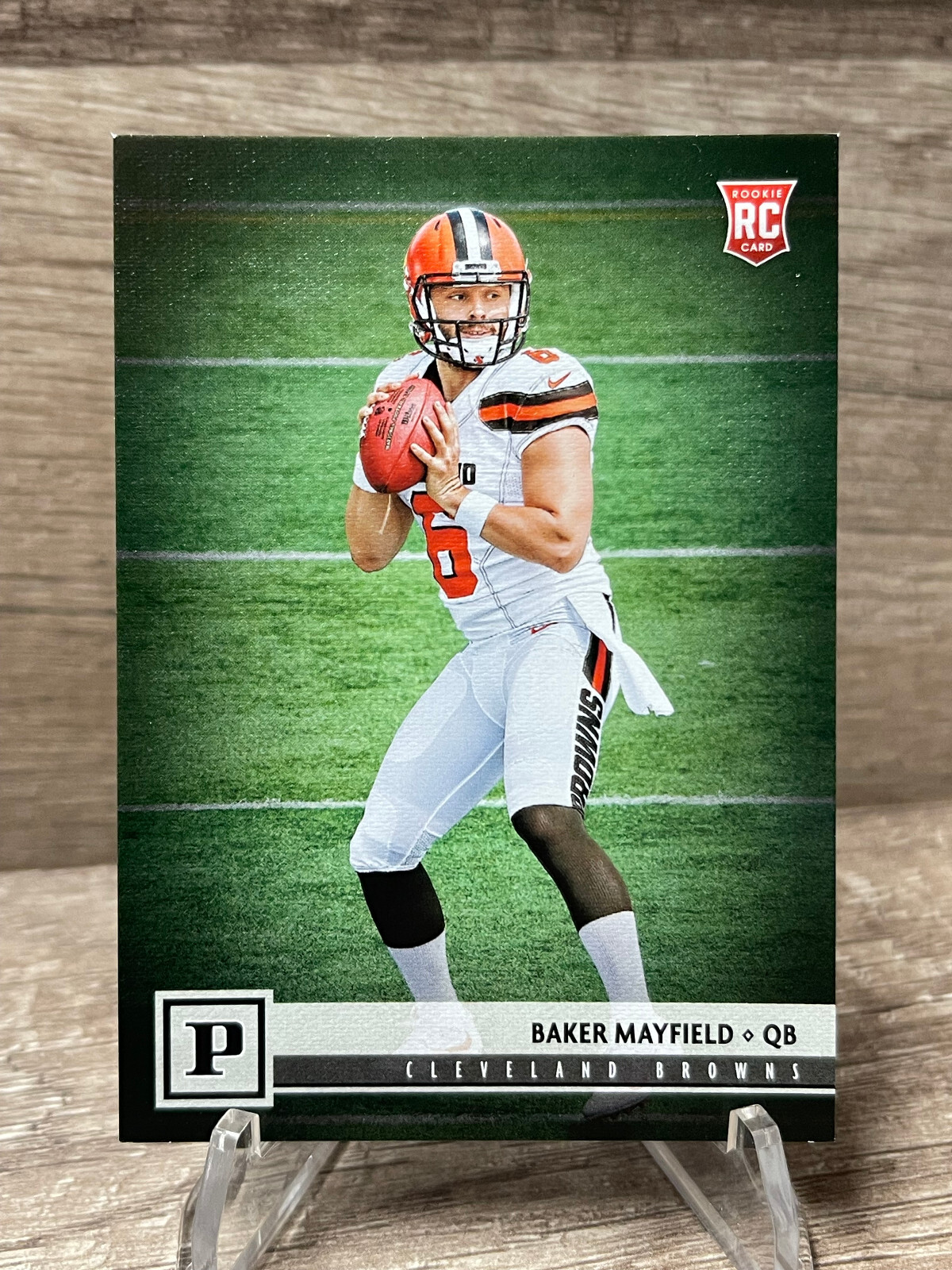 2018 Panini Rookies Baker Mayfield #308 Rookie Cleveland Browns TC605