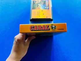 Cabal CIRCLE SEAL 1ST PRINT NES Nintendo 100% CIB Complete Box Manual MINT