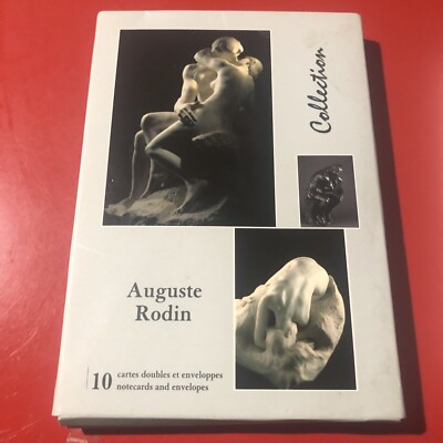 Auguste Rodin 1840-1918 Collection Set Of 10 Mixed Cards Musee Rodin.